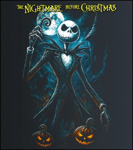 Nightmare before Christmas – Jack Skellington – majica sa štampom