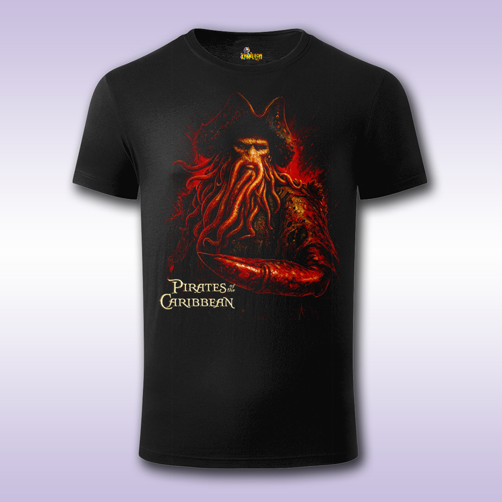Pirates of the Caribbean – Davy Jones – majica Fit sa štampom