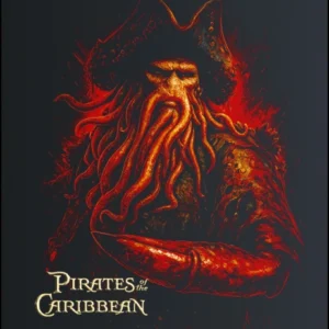 Pirates of the Caribbean – Davy Jones – majica sa štampom