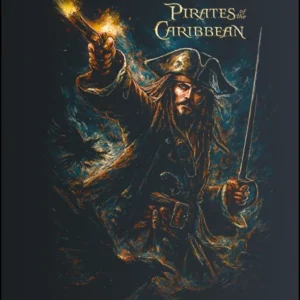 Pirates of the Caribbean – Jack Sparrow – majica sa štampom