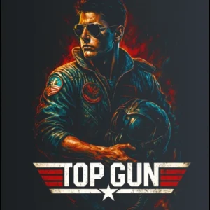 Top Gun – majica sa štampom