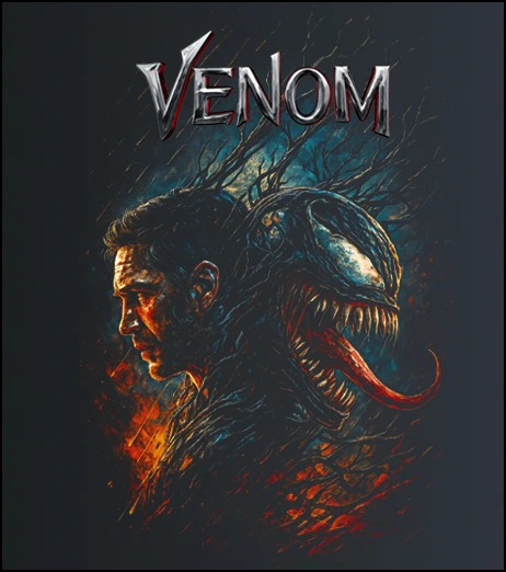 Venom – majica sa štampom