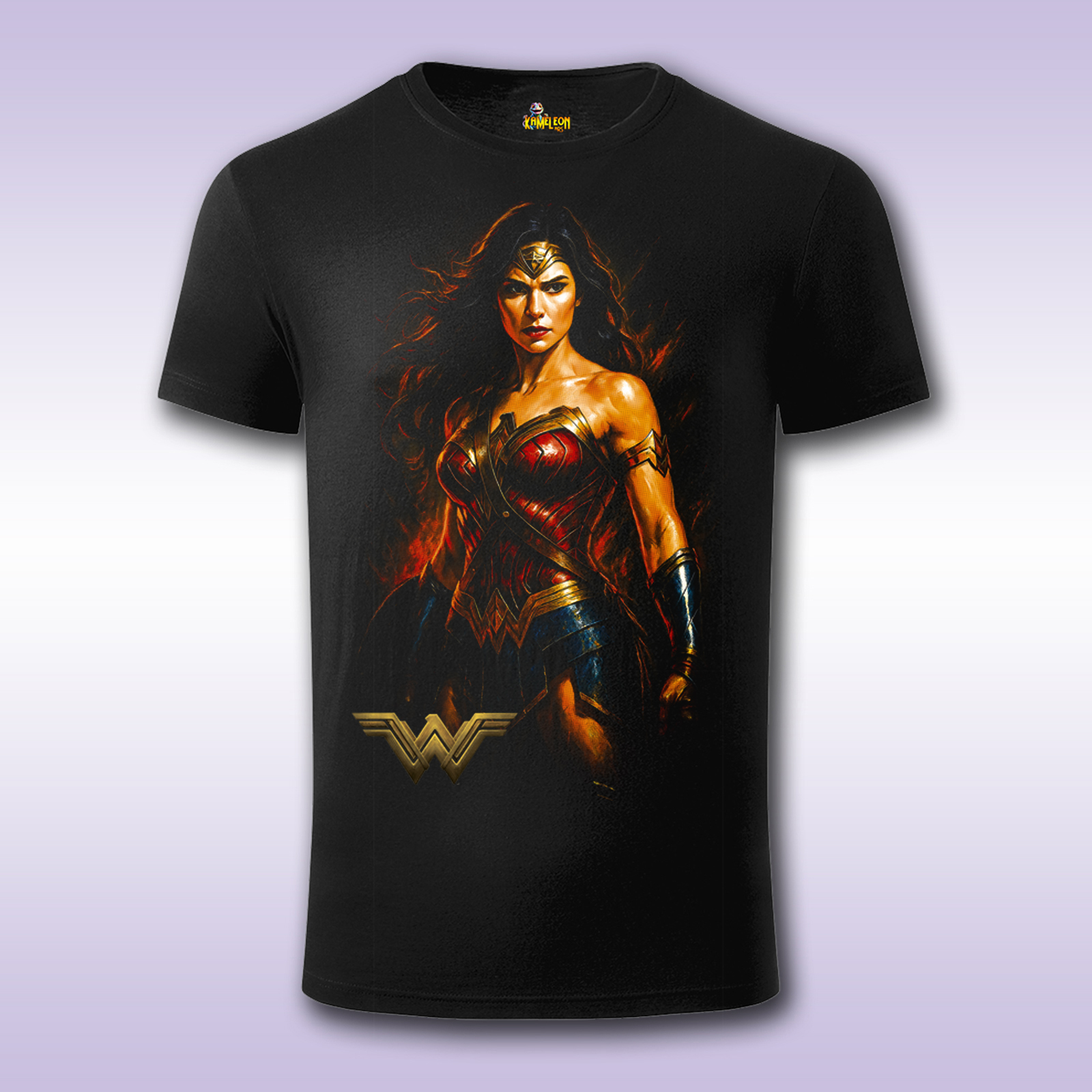 Wonder Woman – majica Fit sa štampom