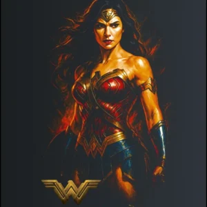Wonder Woman – majica sa štampom