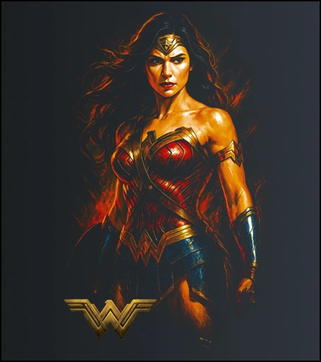 Wonder Woman – majica sa štampom