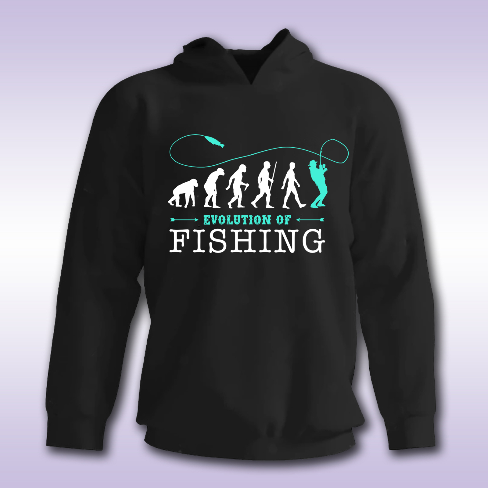 Evolution of Fishing – duks sa štampom