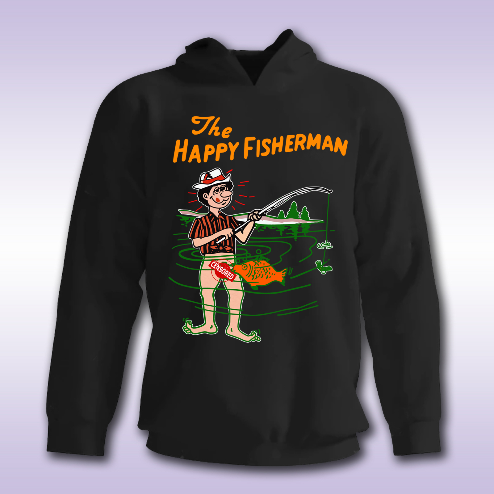 Happy Fisherman CENSORED – duks sa štampom