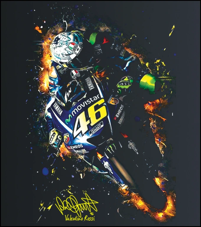 Valentino Rossi – majica sa štampom