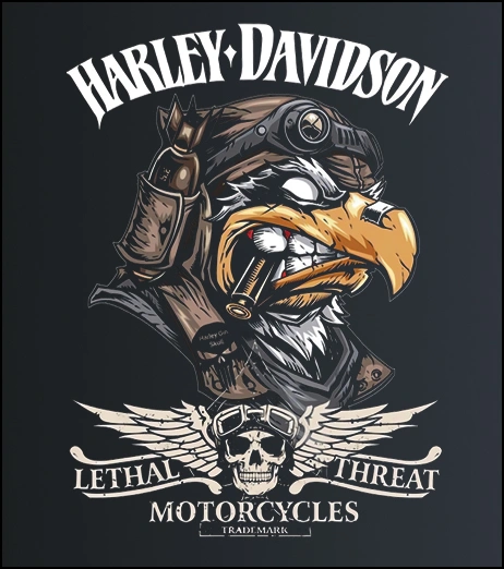 Harley Davidson – majica sa štampom