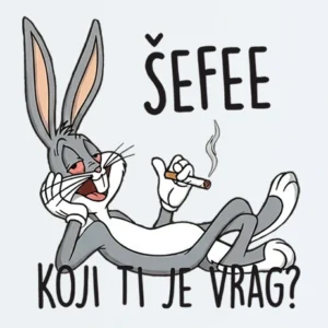 Bugs Bunny – Šefe… – majica sa štampom