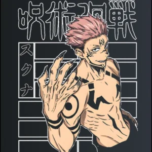 Ryomen Sukuna 3 – Jujutsu Kaisen – majica sa štampom
