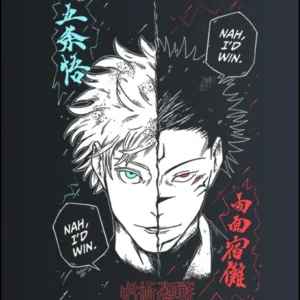 Satoru Gojo VS Ryomen Sukuna – Jujutsu Kaisen – majica sa štampom