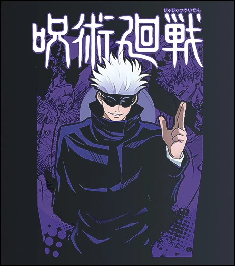 Satoru Gojo 5 – Jujutsu Kaisen – majica sa štampom