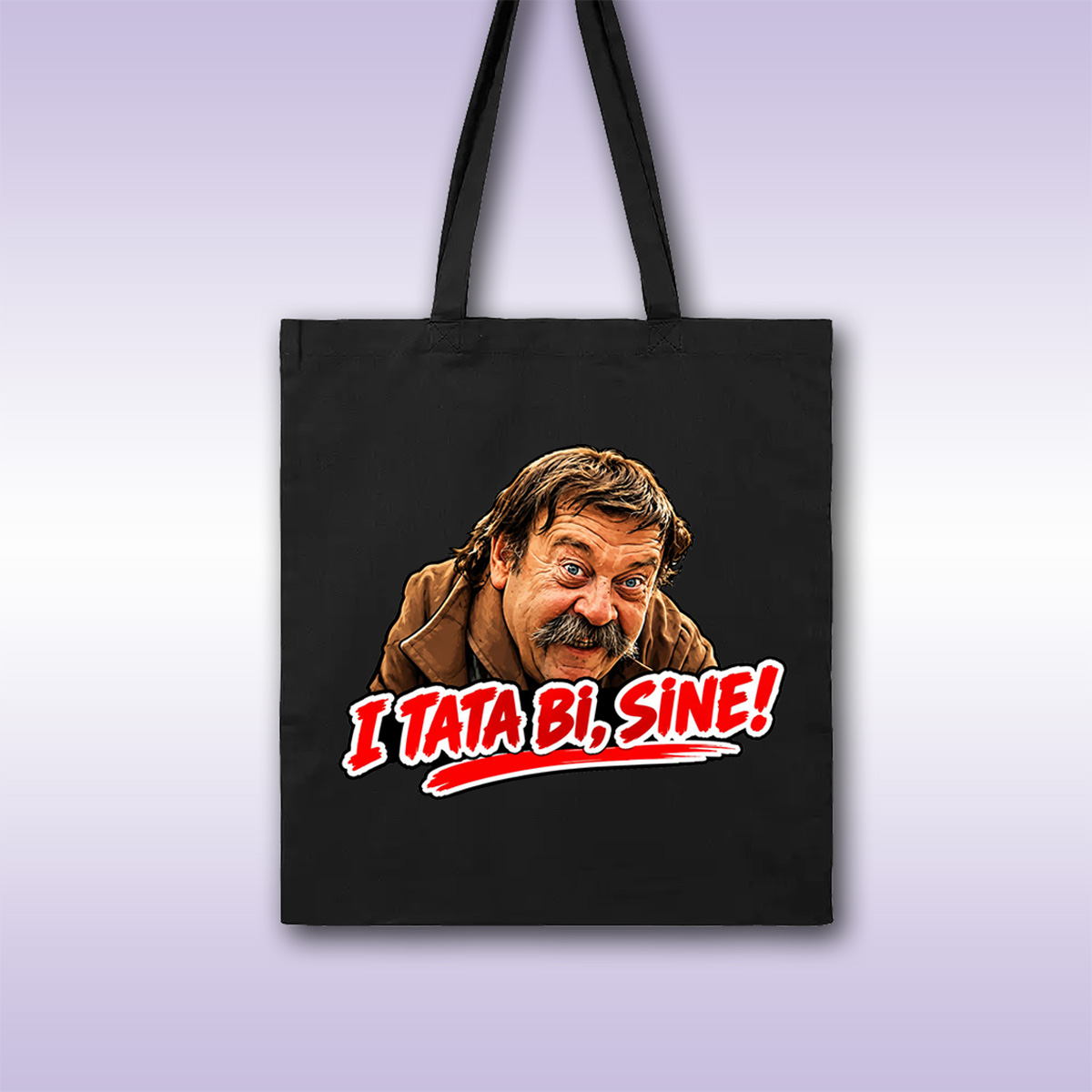 I tata bi sine – crni ceger sa štampom