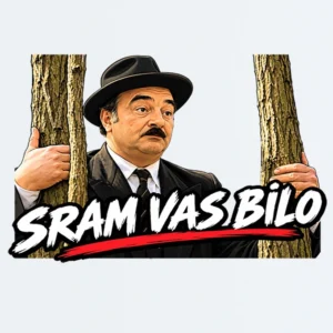 Sram vas bilo – majica sa štampom