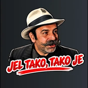 Jel tako, tako je – majica sa štampom